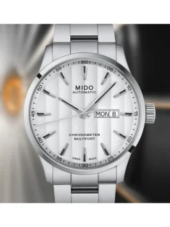 MIDO Herrenuhren-MULTIFORT III/GR/COSC/STEEL/SI M038.431.11.031.00