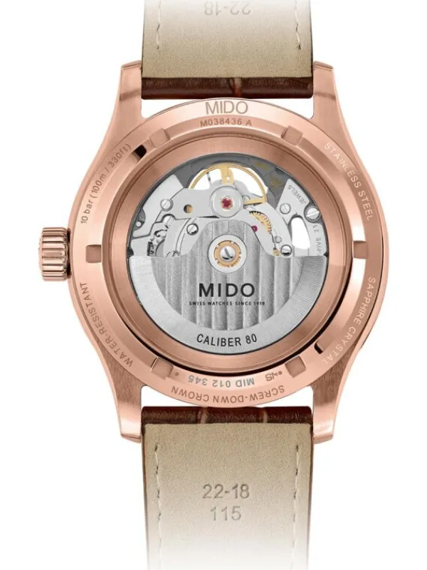 MIDO Herrenuhren-Multifort Skeleton Vertigo M038.436.36.061.00