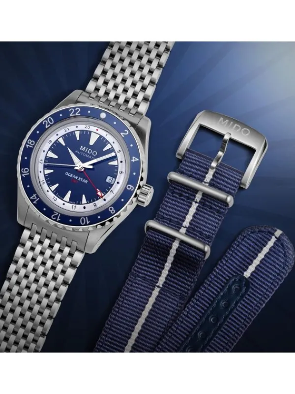 MIDO Herrenuhren-OCEAN STAR GMT Ø40.5 SPECIAL EDITION M026.829.18.041.00