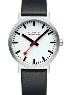 MONDAINE Herrenuhren-Classic 40 mm brushed A660.30360.16SBBV