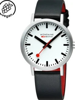 MONDAINE Herrenuhren-Classic 40 mm brushed A660.30360.16SBBV