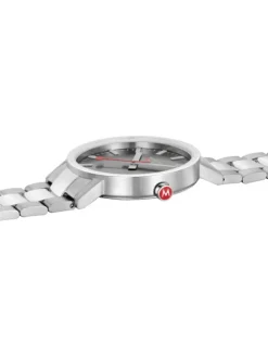 MONDAINE Herrenuhren-Classic 40 mm grau A660.30360.81SBJ
