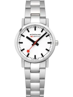 MONDAINE Damenuhren-Classic 30 mm Stahlband A658.30323.11SBJ