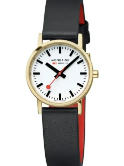 MONDAINE Damenuhren-Classic 30mm goldf. A658.30323.10SBBV