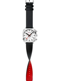 MONDAINE Herrenuhren-Cushion Chrono 41mm Set MSL.41410.LBV.SET