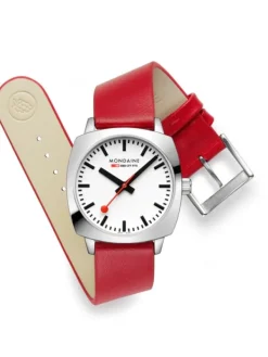 MONDAINE Damenuhren-Cushion Petite 31mm MSL.31110.LCV