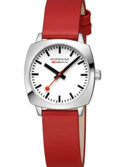 MONDAINE Damenuhren-Cushion Petite 31mm MSL.31110.LCV