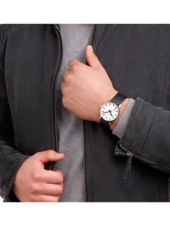 MONDAINE Herrenuhren | Damenuhren-evo2 40 mm Leder vegan MSE.40110.LBV