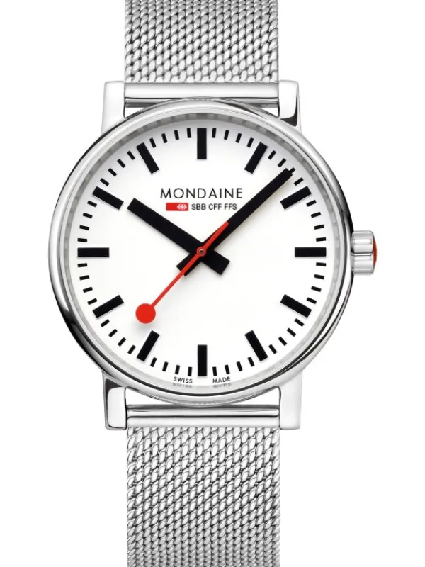 MONDAINE Herrenuhren | Damenuhren-evo 40 mm Milanese MSE.40110.SM