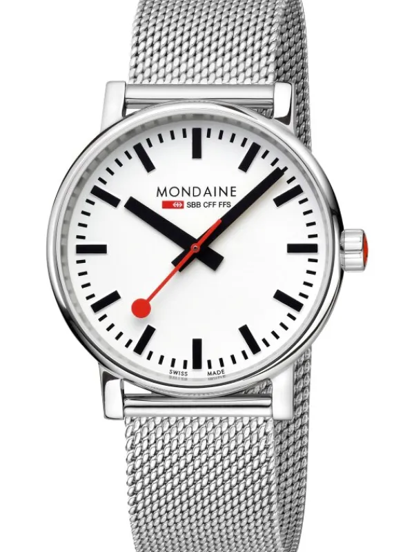 MONDAINE Herrenuhren | Damenuhren-evo 40 mm Milanese MSE.40110.SM