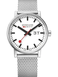 MONDAINE Herrenuhren-evo2 40 Saphire Big Date MSE.40210.SM