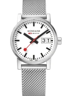 MONDAINE Damenuhren-evo2 30 Saphire Big Date MSE.30210.SM