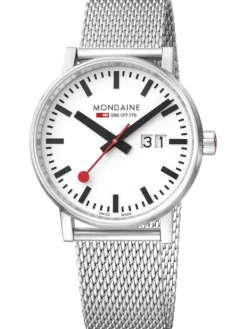 MONDAINE Herrenuhren-evo2 40 Saphire Big Date MSE.40210.SM