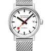 MONDAINE Damenuhren-EVO2 Automatik 35mm gebürstet MSE.35610.SM