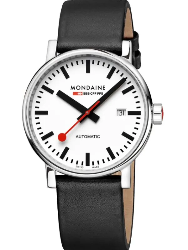MONDAINE Herrenuhren-EVO2 Automatik 40mm poliert MSE.40610.LBV