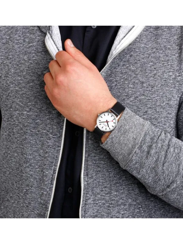 MONDAINE Herrenuhren | Damenuhren-Classic, 36 mm, brushed A660.30314.16SBBV