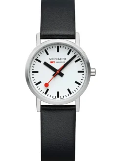 MONDAINE Damenuhren-New Classic 30mm brushed A658.30323.16SBBV