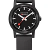 MONDAINE Damenuhren-Renewable, Kautschukarmband, 32 mm MS1.32120.RB