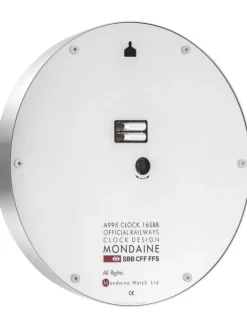 MONDAINE Wecker + Co. | Wanduhren-Round Wall Clock 40 cm A995.CLOCK.16SBB