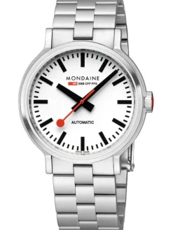 MONDAINE Herrenuhren-The Original, Ø 41 mm gebürstet Gliederband MST.4161B.SJ