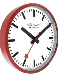 MONDAINE Wecker + Co. | Wanduhren-Wanduhr rund, 250 mm A990.CLOCK.11SBC
