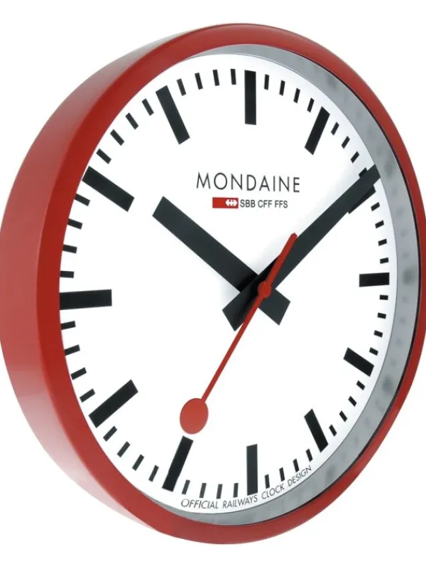 MONDAINE Wecker + Co. | Wanduhren-Wanduhr rund, 250 mm A990.CLOCK.11SBC