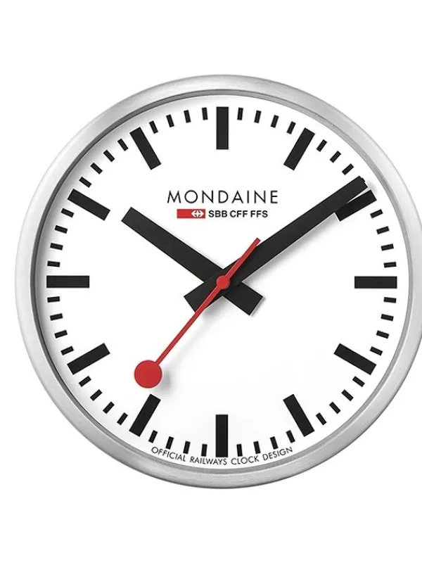 MONDAINE Wecker + Co. | Wanduhren-Wanduhr rund, 250 mm A990.CLOCK.16SBB