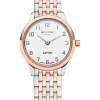 REGENT Damenuhren-Armbanduhr bicolor GM-1460