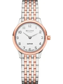REGENT Damenuhren-Armbanduhr bicolor GM-1460