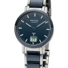 REGENT Damenuhren-Armbanduhr Funk Keramik FR-265 BA-420