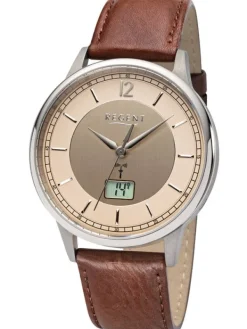 REGENT Herrenuhren-Armbanduhr Funk Lb BA-398 BA-398