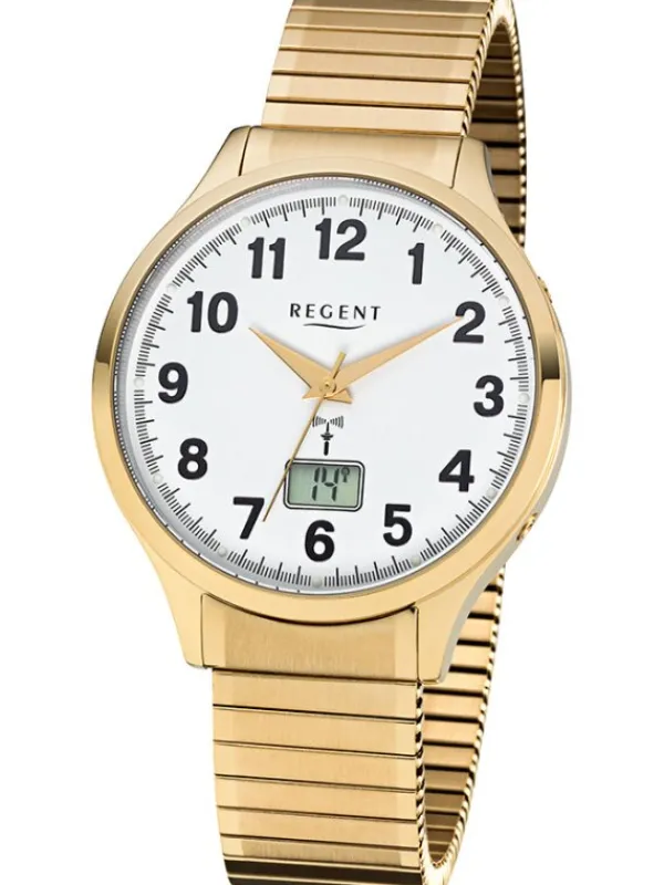 REGENT Herrenuhren-Armbanduhr mit Flexband FR-209