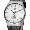 REGENT Herrenuhren-Armbanduhr mit Lederarmband FR-217