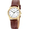 REGENT Damenuhren-Damenuhr Automatik 32 mm goldf. GM-2208