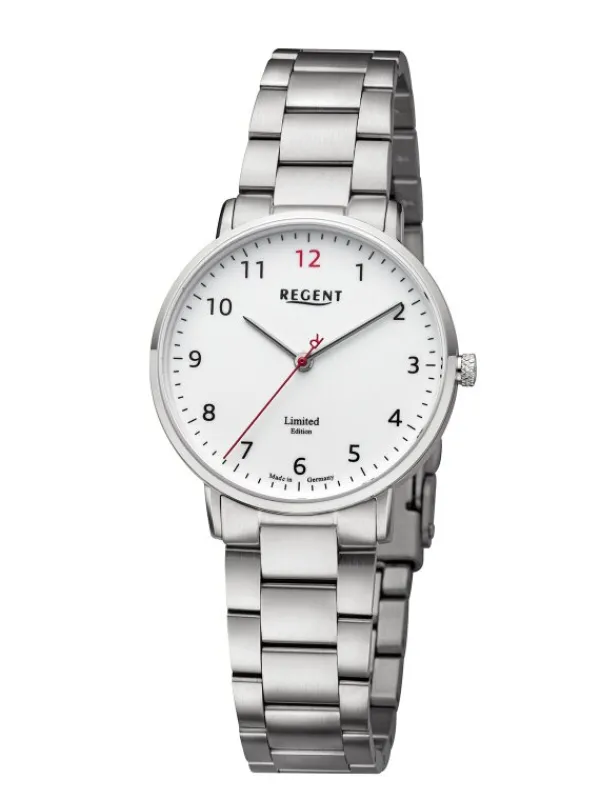 REGENT Damenuhren-Damenuhr Quarz Limited Edition Gliederband GM-2304