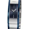 REGENT Damenuhren-Damenuhr Quarz Schmuck blau GM-2102