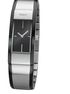REGENT Damenuhren-Damenuhr Quarz Schmuck schwarz GM-2101