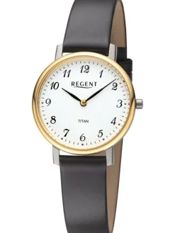 REGENT Damenuhren-Damenuhr Titan bicolor 31 mm F1558