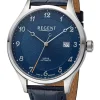 REGENT Herrenuhren-Herrenuhr Automatik 42 mm Blau GM-2213