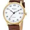 REGENT Herrenuhren-Herrenuhr Automatik 40 mm goldf. GM-2209