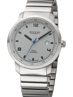 REGENT Herrenuhren-Herrenuhr Automatik 44 mm Metallband GM-2107