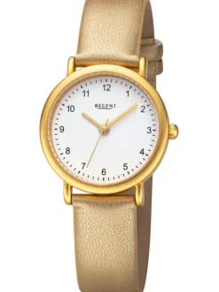 REGENT Kinderuhren-Jugenduhr Mädchen goldfarben 4859B-003B