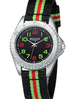 REGENT Kinderuhren-Jugenduhr schwarz 4759B-002-B