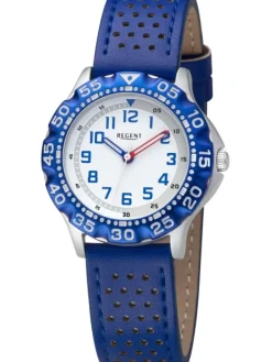 REGENT Kinderuhren-Kinderuhr Taucheroptik blau 3020B-021-B