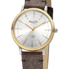REGENT Damenuhren-Titan vegan goldf. Damen BA-695