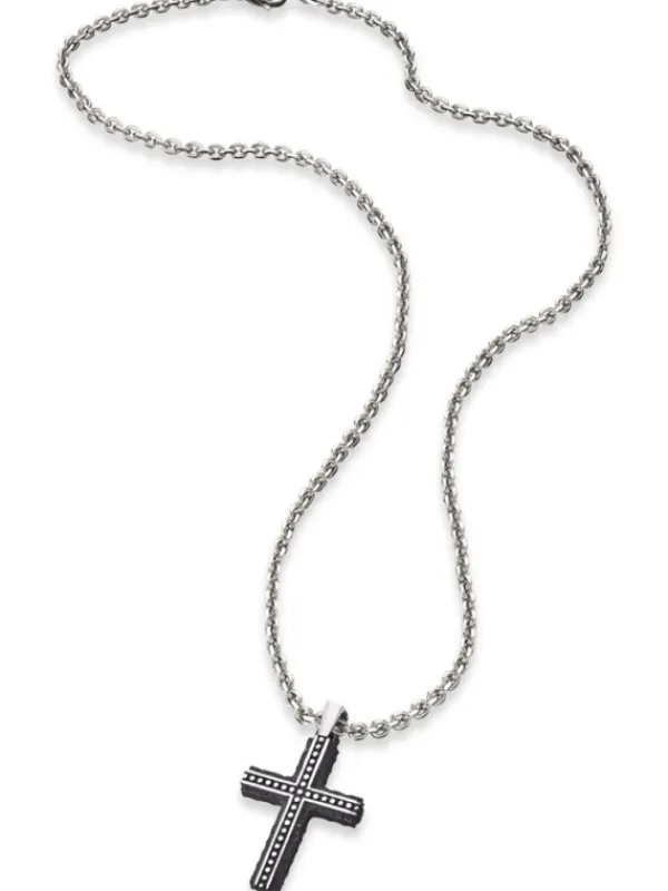 Save Brave Halsketten + Collier-BJORN Kreuzkette Herren SBN-BJORN