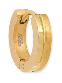 Save Brave Ohrschmuck-INDIA Herren Creole goldf. SBE-INDIA-1-G