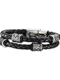Save Brave Armbänder-OSCAR Lederarmband Herren SBB-OSCAR-21