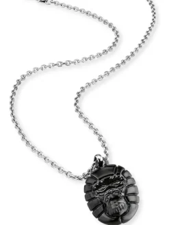 Save Brave Halsketten + Collier-TITUS Kette Gorilla Herren Schwarz SBN-TITUS-BK