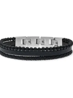 Save Brave Armbänder-TYLER Herren Schwarz SBB-TYLER-BK